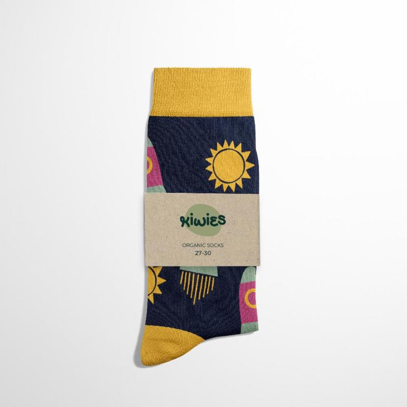 Kindersocken "Himmelreich" aus Bio-Bauwolle