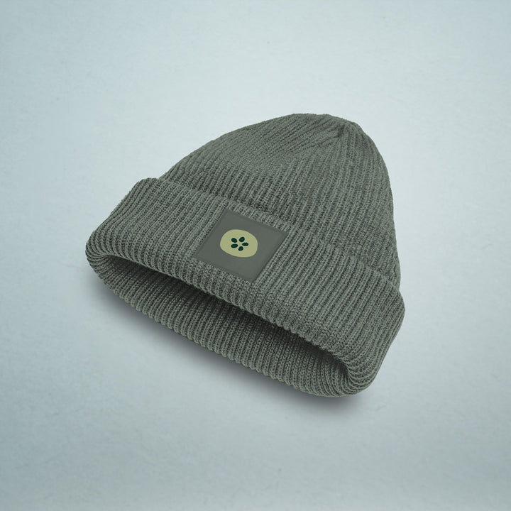 Mütze aus Bio-Baumwolle mit Patch "Kiwi"